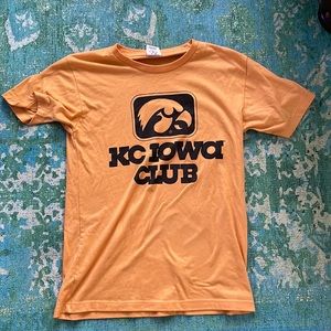 KC Iowa Club Tee Shit excellent condition
